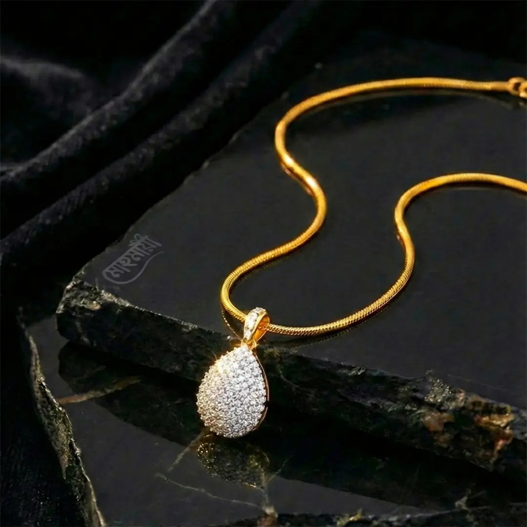 প্রবাস থেকে প্রেমিকার জন্য ভালোবাসা দিবসের শ্রেষ্ঠ উপহার (Pink Box & White Pendent) - Image 3