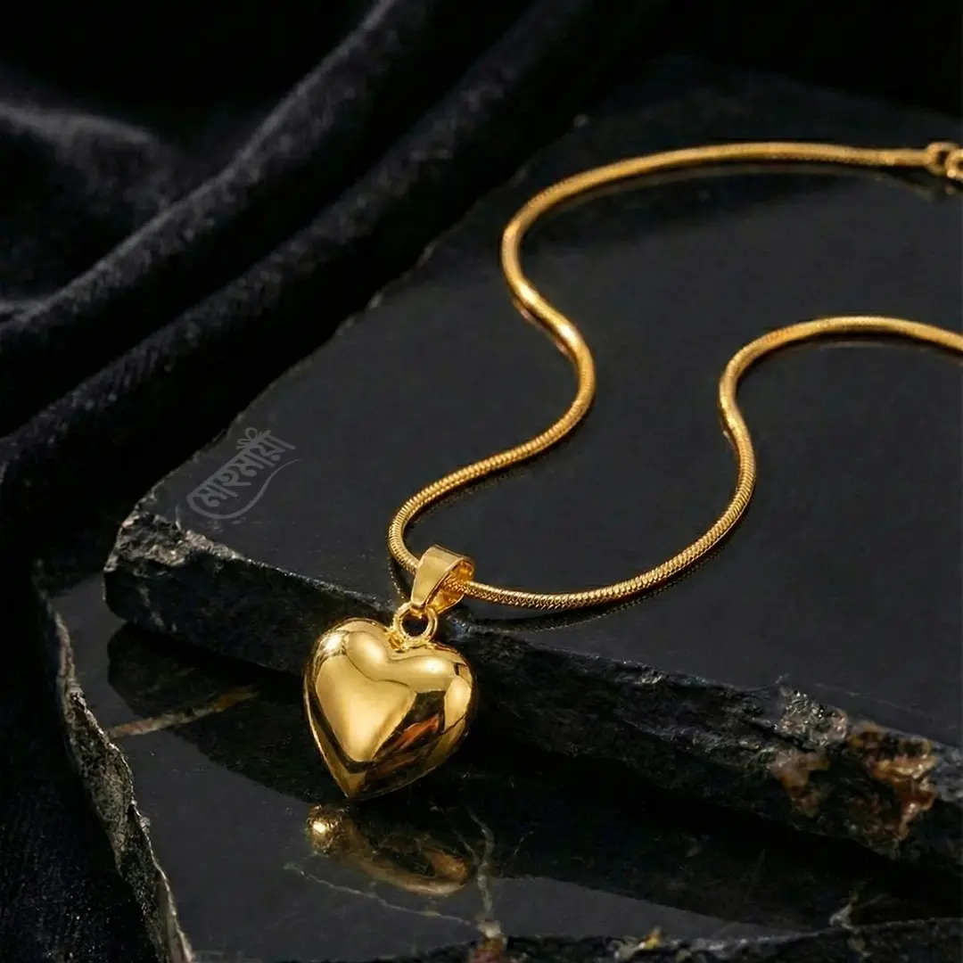 প্রবাস থেকে প্রেমিকার জন্য ভালোবাসা দিবসের শ্রেষ্ঠ উপহার (Pink Box & Golden Heart Pendent) - Image 7